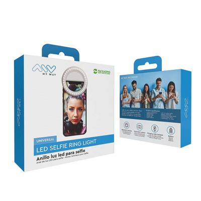 Oplaadbaar Selfie ringlampje Muvit MWCHL0007 Wit