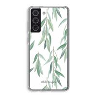 Branch up your life: Samsung Galaxy S21 FE Transparant Hoesje