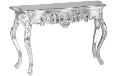 Console VENICE BAROCK 110cm zilver - 15634