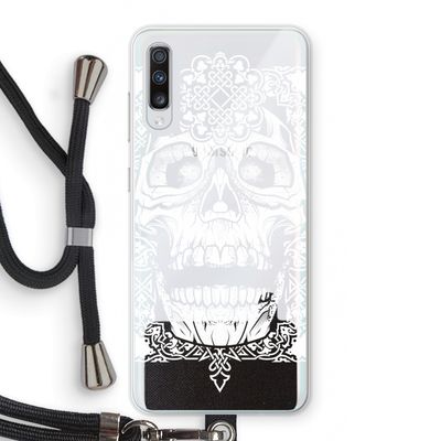 Seek & Destroy: Samsung Galaxy A70 Transparant Hoesje met koord