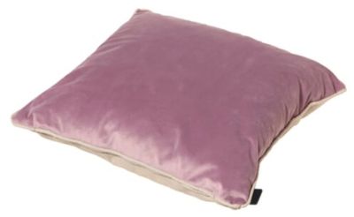 Madison sierkussen Velvet 45 x 45 cm katoen lila/taupe Madison sierkussen Velvet 45 x 45 cm katoen lila/taupe