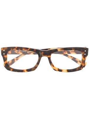Epos lunettes de soleil à monture rectangulaire - Marron