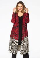 Yoek Lang vest LEO | Rood | Maat 54/56 Yoek Lang vest LEO | Rood | Maat 54/56