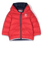 Timberland Kids doudoune à logo imprimé - Rouge