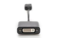 Digitus AK-340409-001-S DisplayPort / DVI Adapter [1x DisplayPort stekker - 1x DVI-bus 24+5-polig] Zwart 15.00 cm - thumbnail