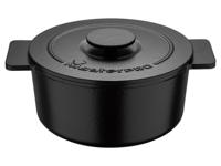 Masterpro Gietijzeren pan Ø 26 x 12 cm (Zwart)