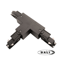DALI 3-fase rail T-connector links 1 | Zwart | ThatsLed | ThatsLed | ThatsLed | ThatsLed
