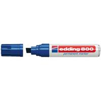 Edding 800 permanent marker 4-12mm schuin blauw