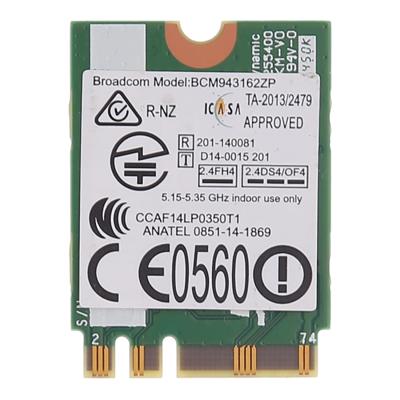BCM943162ZP draadloze netwerkkaart voor Lenovo E450 E550 E455 E555 M50-70 M50-80 G70-70 G70-80 Z70-80 G50-30 G50-45 G50-70