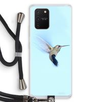 Kolibri: Samsung Galaxy S10 Lite Transparant Hoesje met koord