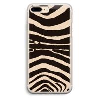 Arizona Zebra: iPhone 7 Plus Transparant Hoesje