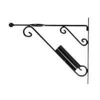 Best for Boots Metalen vlaggenstokhouder - 36 cm - metaal - muurhaak - voor hangpotten