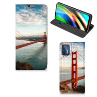 Motorola Moto G9 Plus Book Cover Golden Gate Bridge