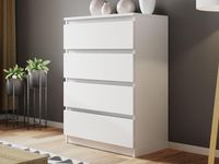 Commode MALIWA 4 lades wit - thumbnail