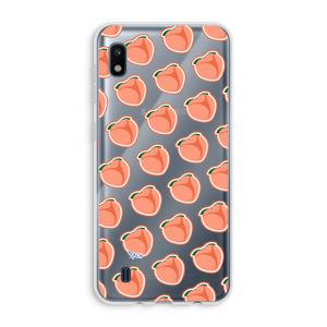 Just peachy: Samsung Galaxy A10 Transparant Hoesje
