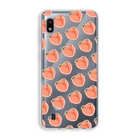Just peachy: Samsung Galaxy A10 Transparant Hoesje