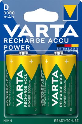 Varta D 3000mAh Ready2Use 2x