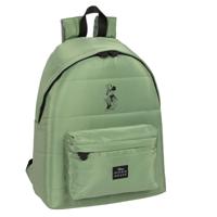 Schoolrugzak Minnie Mouse Mint shadow Militair groen (33 x 42 x 15 cm)
