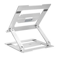 ACT AC8135 aluminium laptopstandaard tot 15.6" verstelbaar - thumbnail