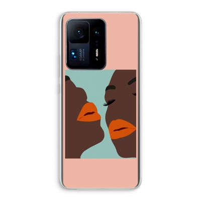 Orange lips: Xiaomi Mi Mix 4 Transparant Hoesje