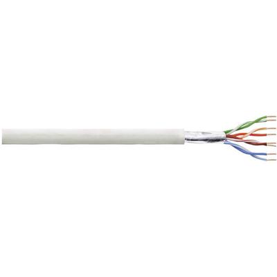 LogiLink CPV0016 Netwerkkabel CAT 5e F/UTP 4 x 2 x 0.13 mm² Grijs 305 m