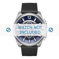 Horlogeband Diesel DZ4423 Leder Zwart 26mm