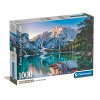 Clementoni puzzel smaragdmeer van Braies - 1000 stukjes