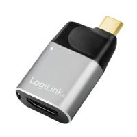 LogiLink USB 3.2 Gen 2 (USB 3.1 Gen 2) Adapter [1x USB 3.2 Gen 2 stekker C (USB 3.1) - 1x HDMI-bus, USB-C bus (Power Delivery)] CUA0203 - thumbnail