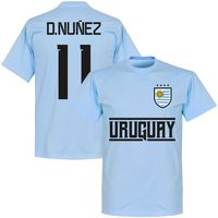 Uruguay Darwin Nunez 11 Team T-Shirt