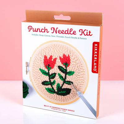 Punch needle set - Tulpen Punch needle set - Tulpen
