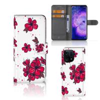 OPPO Find X5 Hoesje Blossom Red