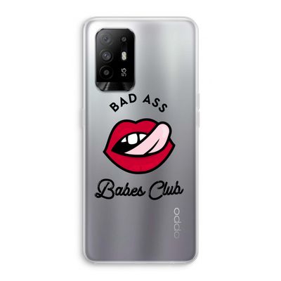 Badass Babes Club: Oppo A95 5G Transparant Hoesje