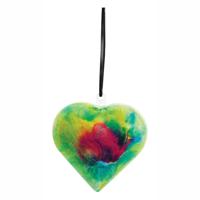 Colorations - vulbaar ornament transparant hart, set van 12 Colorations - vulbaar ornament transparant hart, set van 12