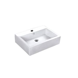 Wastafel Best Design Feel 58x46x16 cm Keramiek Wit