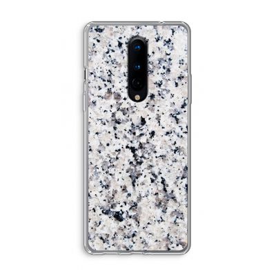 Gespikkelde marmer: OnePlus 8 Transparant Hoesje
