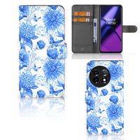 Hoesje voor OnePlus 11 Flowers Blue