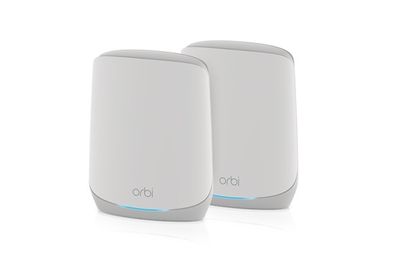 Netgear Orbi RBK762S WiFi 6 Mesh Systeem (2-pack) Mesh router Wit