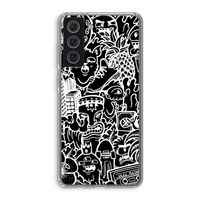 Vexx Black Mixtape: Samsung Galaxy S21 FE Transparant Hoesje
