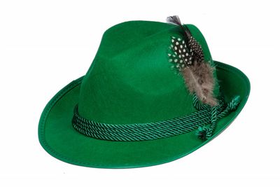 Tirolerhoed met groen