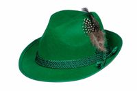 Tirolerhoed met groen