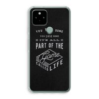 Life: Google Pixel 5 Transparant Hoesje