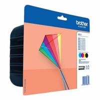 Originele inkt cartridge Brother LC-223VALBP Multicolour (4 Stuks)