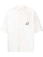 AMBUSH chemise à patch logo - Blanc