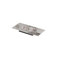 INK Post Wastafel keramische slab envelop bak midden met 1 kraangat 100x45x1 Island glossy