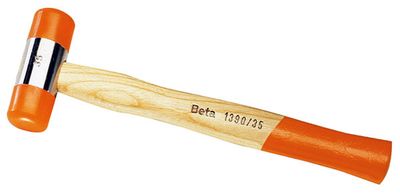 Beta 1390/22 Hamer | Houten Steel | Kunststof Verwisselbare kop | 22 mm - 013900022