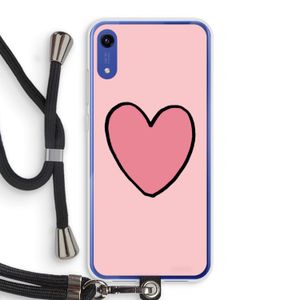 Hartje: Honor Play 8A Transparant Hoesje met koord