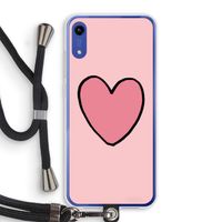 Hartje: Honor Play 8A Transparant Hoesje met koord