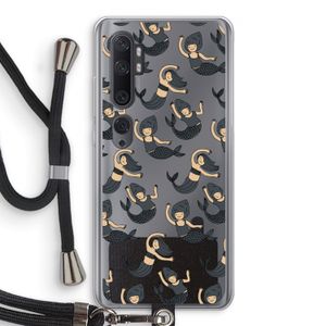Zeemeermin: Xiaomi Mi Note 10 Transparant Hoesje met koord
