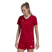 adidas Entrada 22 Voetbalshirt Dames Rood Wit