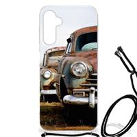 Samsung Galaxy A14 5G Anti-shock Hoesje met foto Vintage Auto